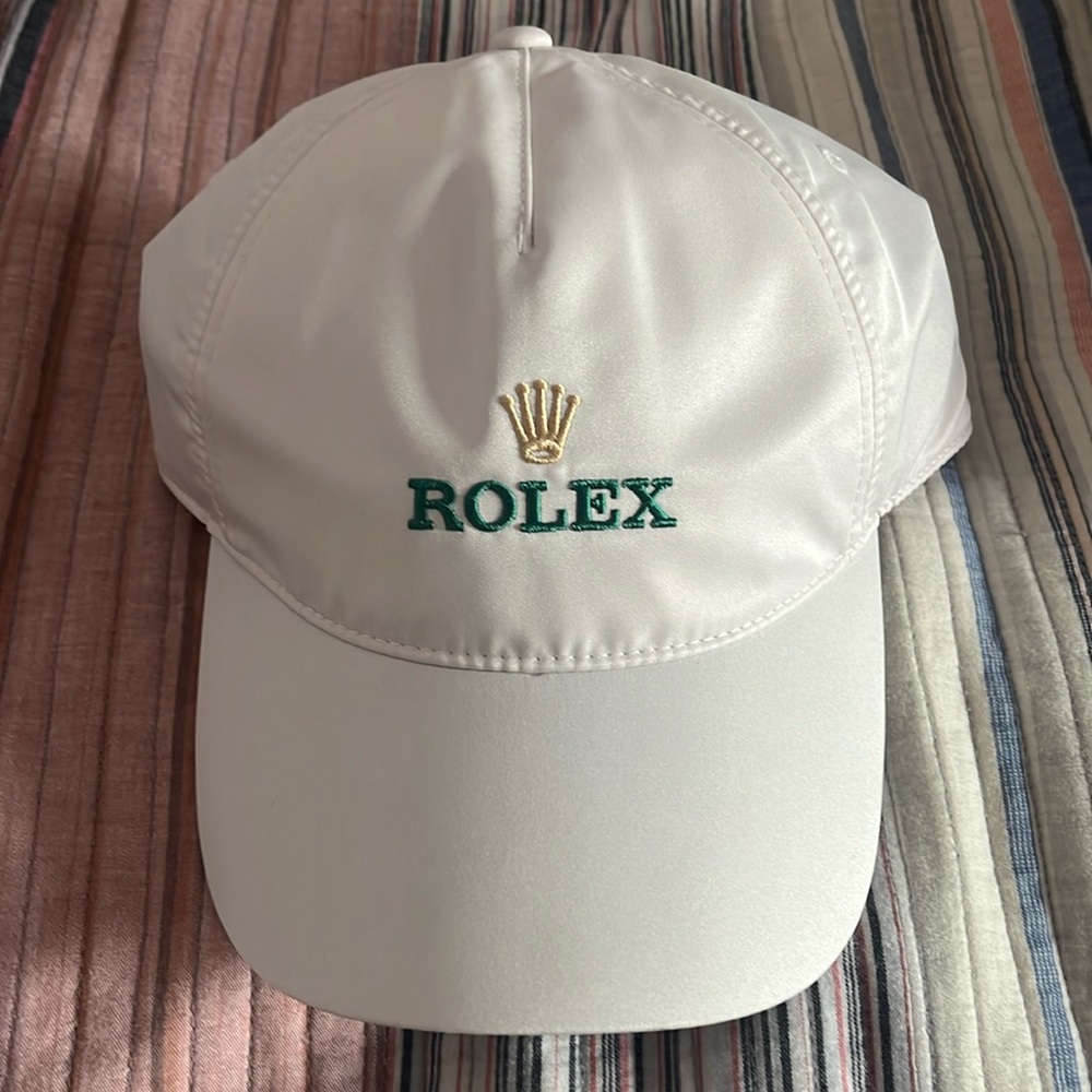 Rolex Cap Hat - Velcro white
